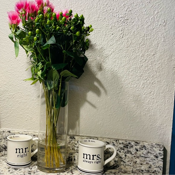 MUD PIE Mr. & Mrs. Coffee Mug Set - Picture 9 of 15